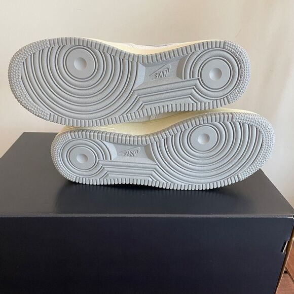 Nike Air Force 1 High Sculpt White Silver US Women 9/UK 6.5/EU 40.5(DC3590-101) - Picture 9 of 12